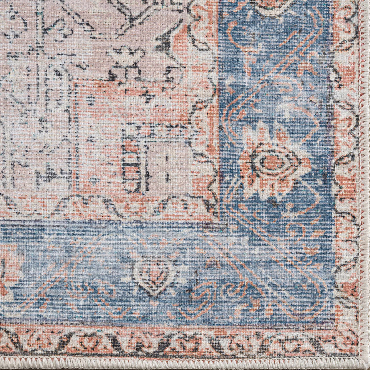 Boutique Rugs Rosman Distressed Washable Area Rug - Rugs