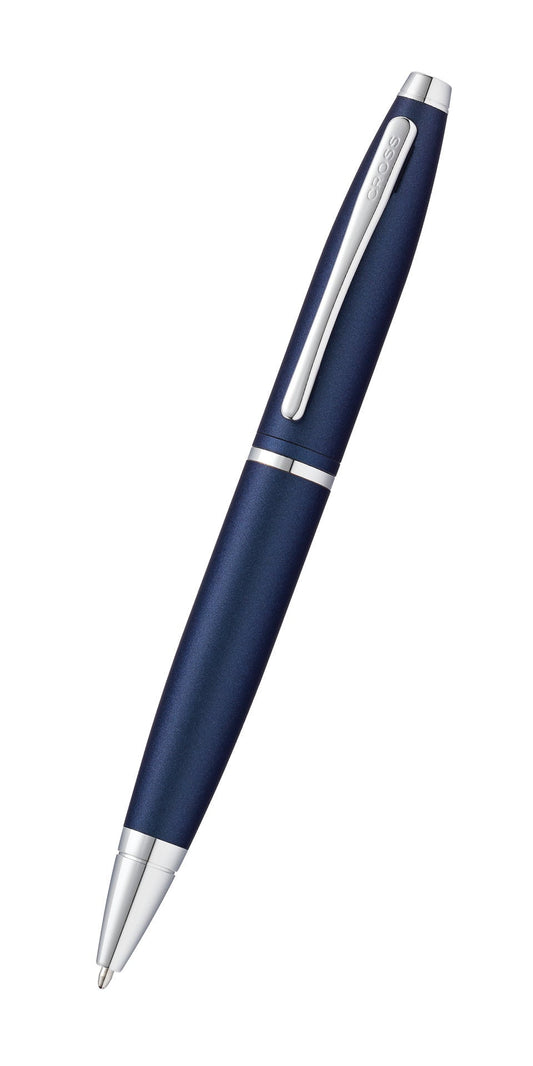Calais™ Matte Metallic Midnight Blue Ballpoint Pen