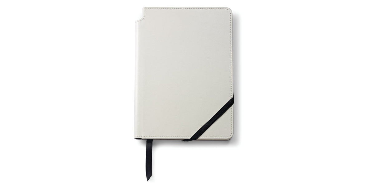 Medium Classic White Journal